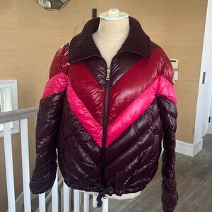 Moncler tri colored puffer